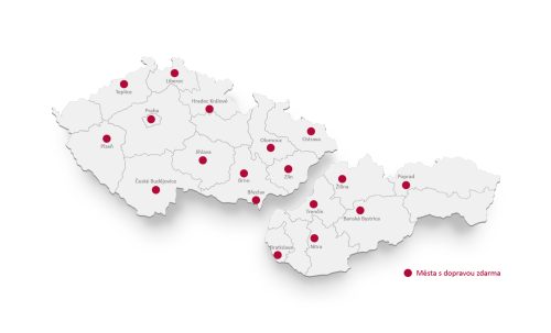 Mapa montážních týmů ČR+SK (11-2024) - puntíky